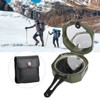 Fayelume Military Compass, Compass Hiking Survival, Geological Guide, with Bag,