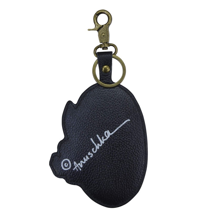 Anuschka Women's Genuine Leather Bag Charm - Hand-Painted Material -