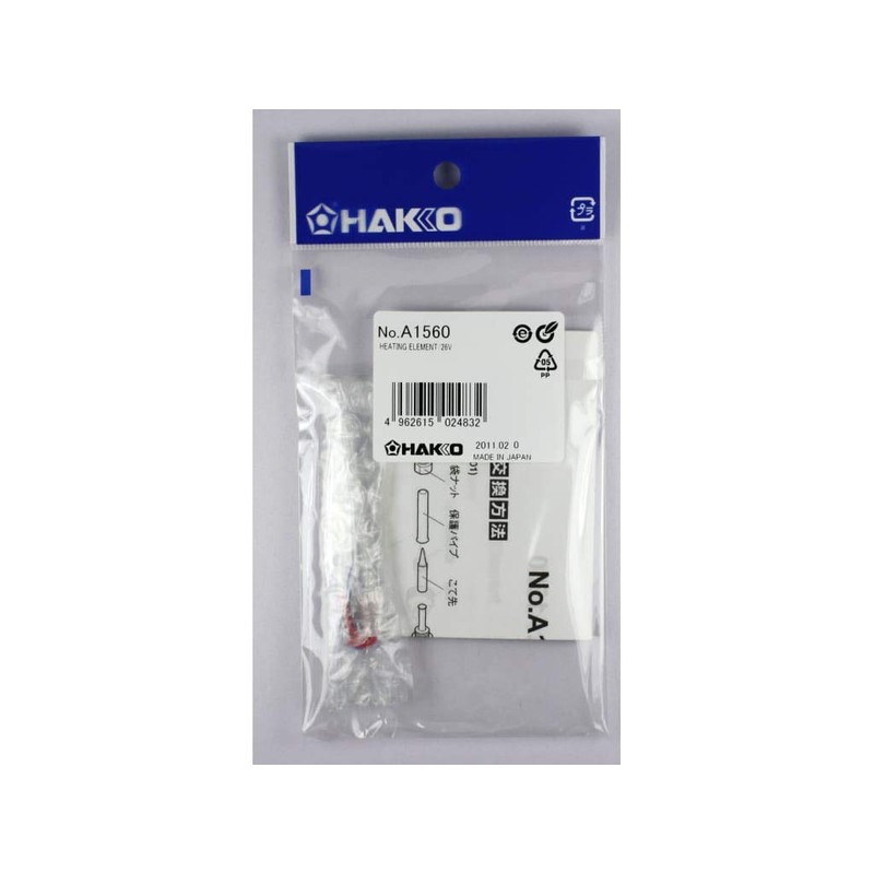 Hakko - Calentador de repuesto para FX-8801, 65 W, 26
