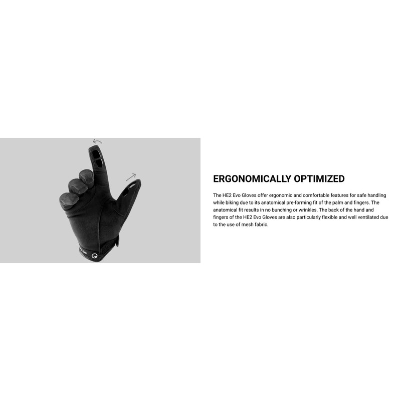 Ergon HE2 Evo Cycling Gloves | MTB | Unisex |