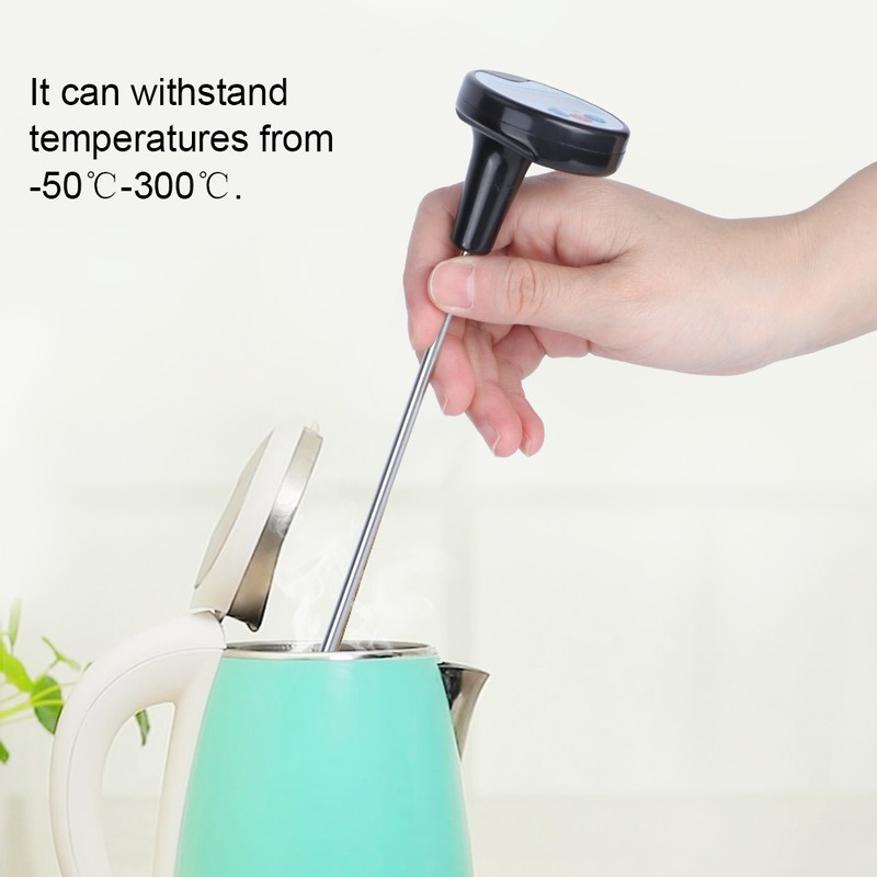 Portable Probe Digital Food Thermometer BBQ Temperature Meter for Home