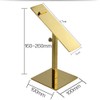 IML Gold Stainless Steel Adjustable Shoe Display Stand Holder