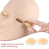 Eyelash Practice Eyelids, 6 Pairs Lash Mannequin Eyelids Replaceable Practice