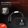 A-Premium Park Assist Camera Rear View Backup Reverse Camera Compatible