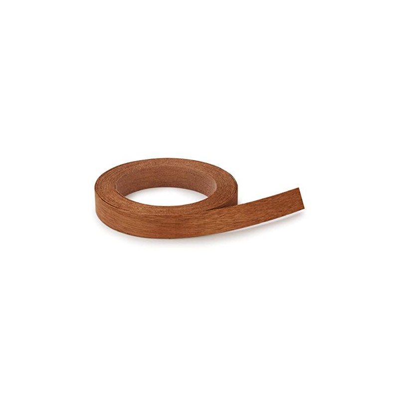 Sauers® Pre-Glued Mahogany Edge Banding - 13/16" x 25' Roll