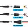 GINTOOYUN 5V USB2.0 to DC Power Cable USB2.0 to DC