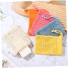 Mobestech 10pcs Exfoliating Soap Pouches for Quick Lathering Drying Natural