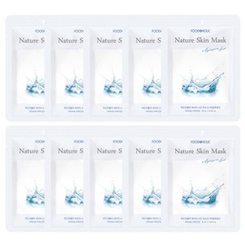 Food Aholic (10 Sheets) Food A Holic Nature Skin Hyaluronic Acid Mask Pack / (10매)푸드어홀릭 네이처스킨 히알루론산 마스크팩