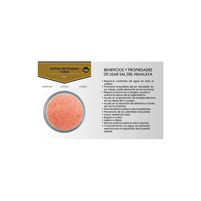 Sal Del Himalaya Fina 25 Kilos 100% Natural