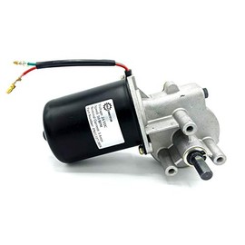 Makermotor 3/8" D Shaft 24V DC Reversible Electric Gear Motor 50 RPM
