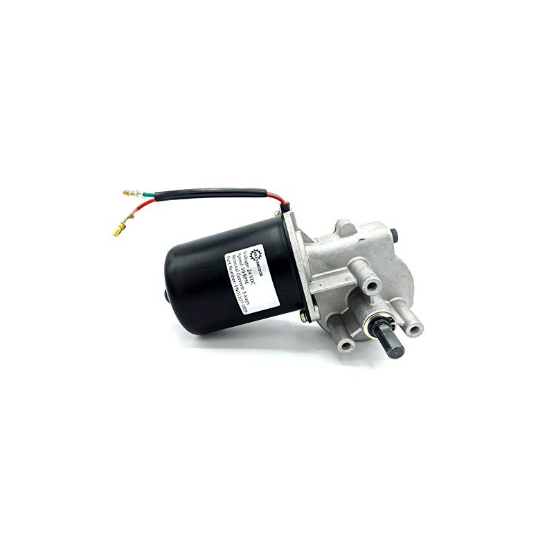 Makermotor 3/8" D Shaft 24V DC Reversible Electric Gear Motor