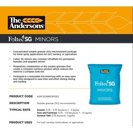 Foltec SG Minors (2.25 lb Bag) by The Andersons - Soluble Granule (SG) Micronutrient Fertilizer (Treats 1 Acre per Bag)