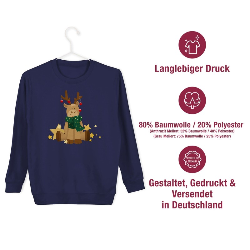 Shirtracer - Christmas children's gift Christmas - cute elk -