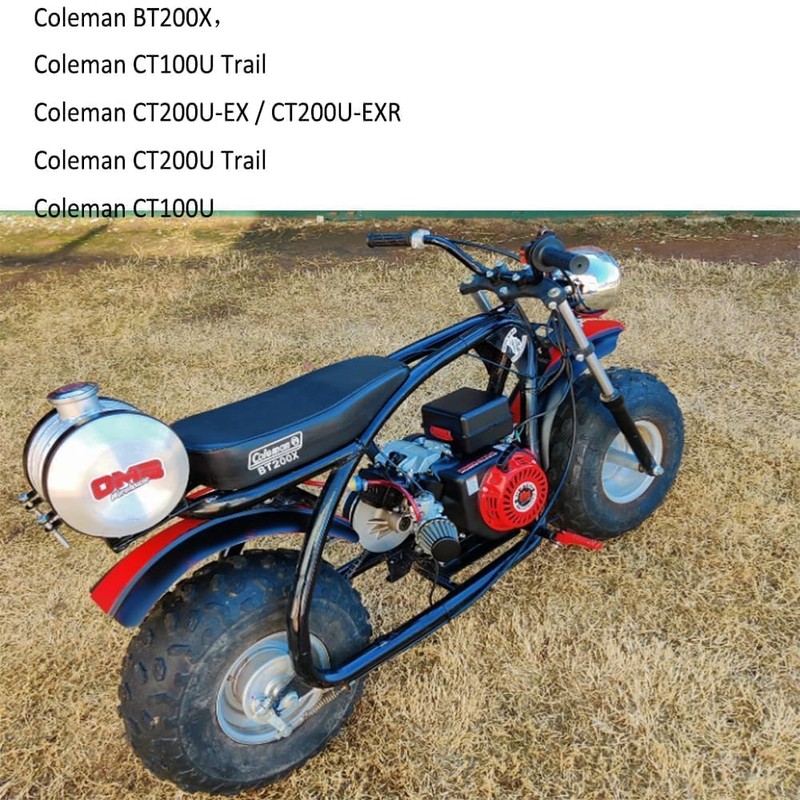 Chikia Red Foot Pegs Kit For Mini Bike Compatible with