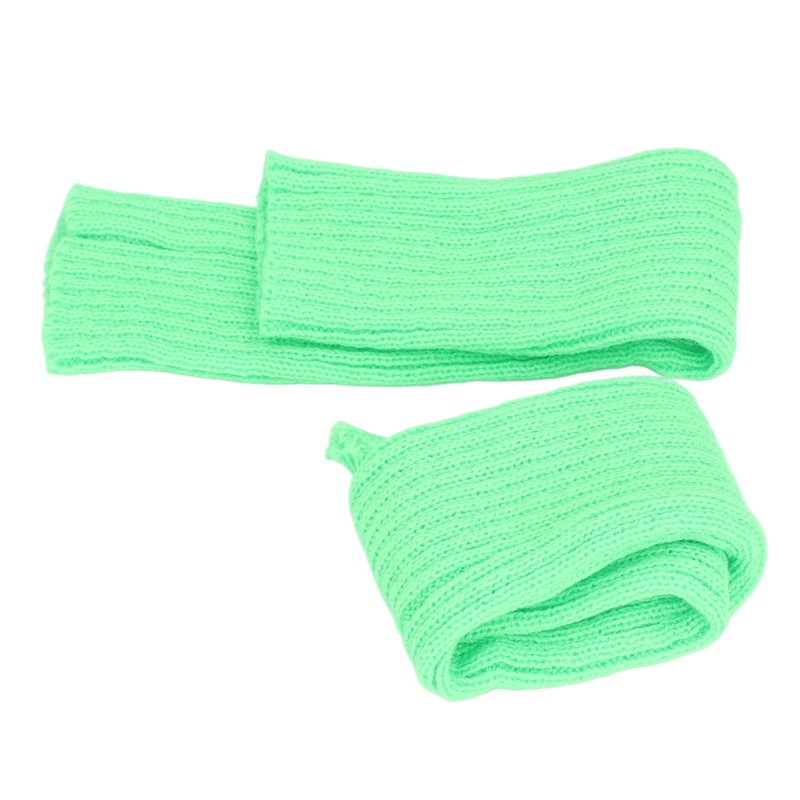 80s Earring Neon Headband Set Accessories Silicone Light Bracelets Headband