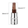 5 Pcs 1/4" Drive x T30 Torx Bit Socket S2