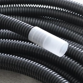WITTKOWARE 5 Pcs Plastic Corrugated Pipe Connector Sleeve for Flexible Electric Pipe M20 (Inner Diameter 20mm)