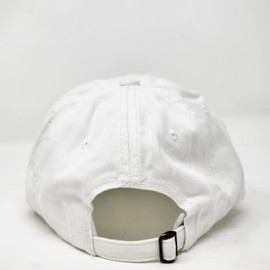 Pink color text PARIS embroidered cotton baseball cap hat, cool gift, France Paris Hat (WHITE)