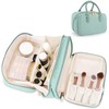 Travel Makeup Organizer, Compact Lightweight Accessory for Travel and Daily