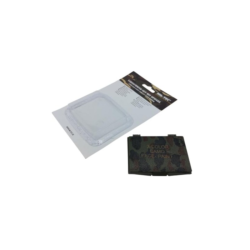 Mil-Tec Camouflage make-up set, 16351000, camouflage make-up set, black/brown/dark green,