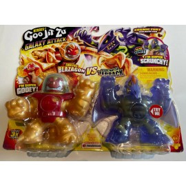 Moose Enterprise NEW! Heroes Of Goo Jit Zu Galaxy Attack Sun Fire Blazagon Vs Dark Matter Terrack