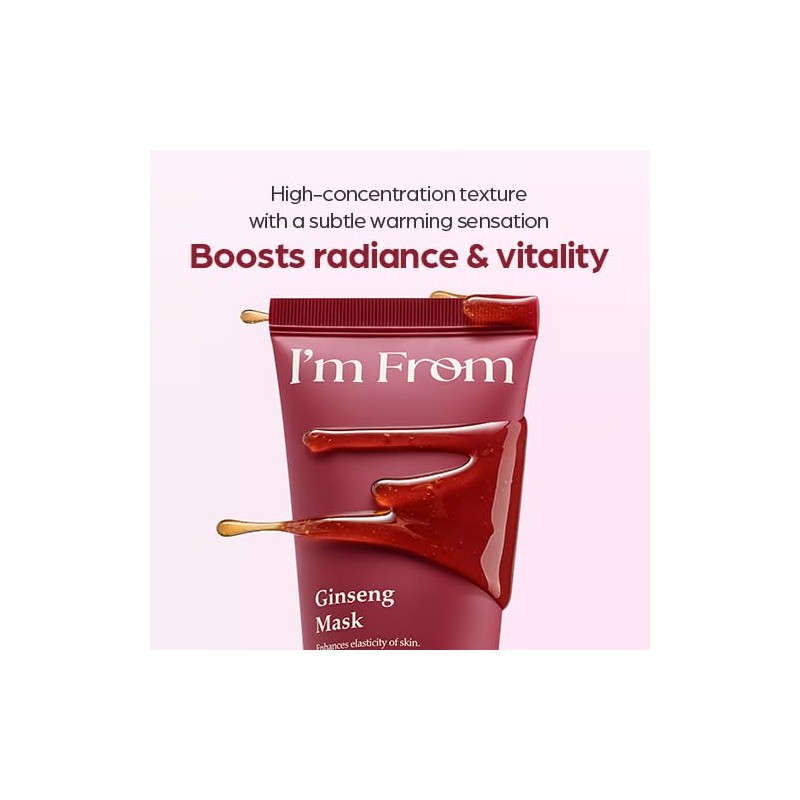 I'm from I?m from Ginseng Mask, Korean Wash-off Mask with