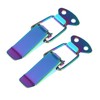 X AUTOHAUX Car Bumper Security Clips Quick Release Hook Multicolor
