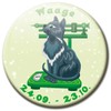 Fridge Magnet Zodiac Sign Libra Saying Magnet Cat Funny for