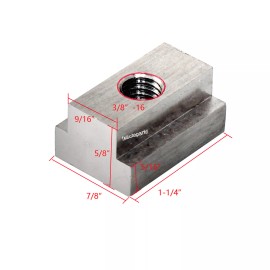 EWAY 4pcs T Slot Nuts for Toyota Tacoma & Tundra Bed Rails Cleats Bed Rack Rail Mount