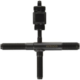 Kitaco 674-0500140 Cross-shaped Flywheel Puller, For Removing Normal Flywheels, Supports 6 Screw Sizes