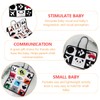 KOMBIUDA Activity Toy Newborn Tummy Book Visual Stimulation Communication Skills