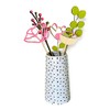 Wood flowers bouquet green - pink