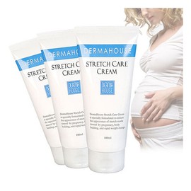 Derma House Stretch Care Cream 200mlx3 Pregnant Women General Adolescent Stretch Care Cream 3 Pieces / 더마하우스 스트레치 케어 크림200mlx3개임산부 일반인 청소년기 스트레치 케어 크림3개