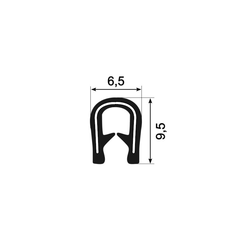 Edge Protection Red 1 – 2 mm (Length: 5 m,