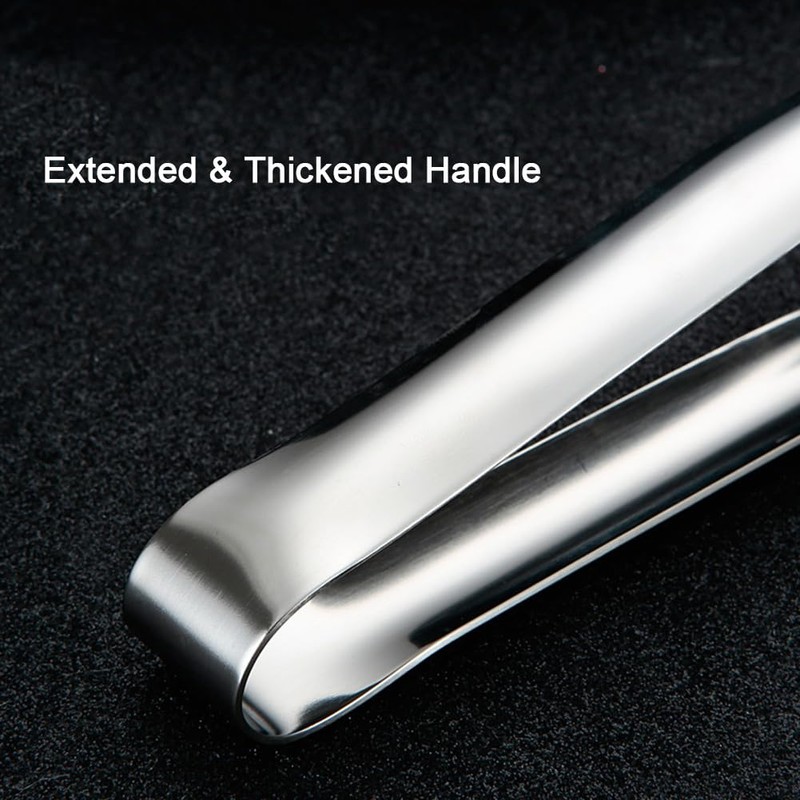Stainless Steel Grill Tongs Spatula,Double-Sided Multipurpose Cooking Tool for BBQ,