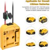 CHoiKWong Power Wheels Adapter for Dewalt 20V Battery Adapter Power