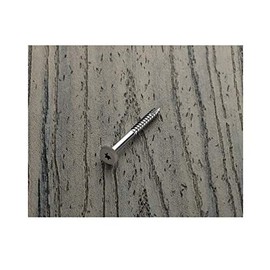 Headcote Stainless Steel Fascia Screws for Deck Installation 9 X 1-7/8" Torx Dark Gray 100 Pieces