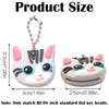 BERRYLION Key Caps Covers, 6 Pcs Flexible Key Caps, Cute