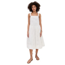 Free People Women's Primavera Eyelet Midi, White