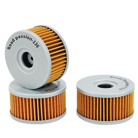 Road Passion Oil Filter for SUZUKI GN400 1980-1982/ SP400T 1979-1982 DR400 1982-1983/ DR400S 1980-1981 (pack of 3)