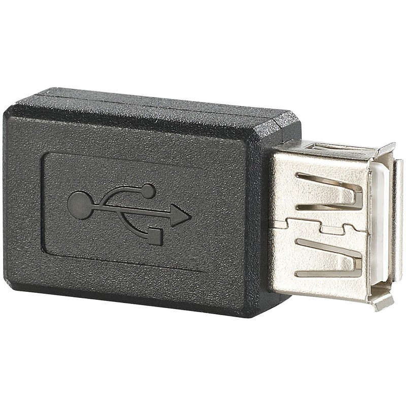auvisio USB 2.0 Adapter USB A Female to Micro USB