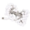 Ball String Lights Waterproof USB Port Power Supply LED Decorative