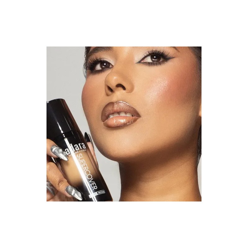 Base De Maquillaje Super Cover Adara Efecto Filtro