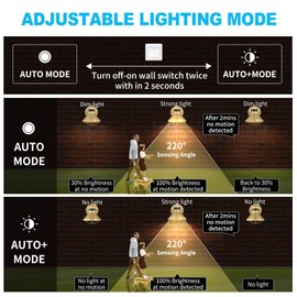 LONEDRUID Motion Sensor LED Outdoor Barn Light Fixtures Dusk to Dawn Exterior Porch Lantern Gold Outside Wall Sconce Lighting Rustic Farmhouse Wall Mount Lamp for House Garage Patio Entryway