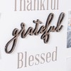 Malden International Photo Clip Wall Collage (Thankful Grateful Blessed)