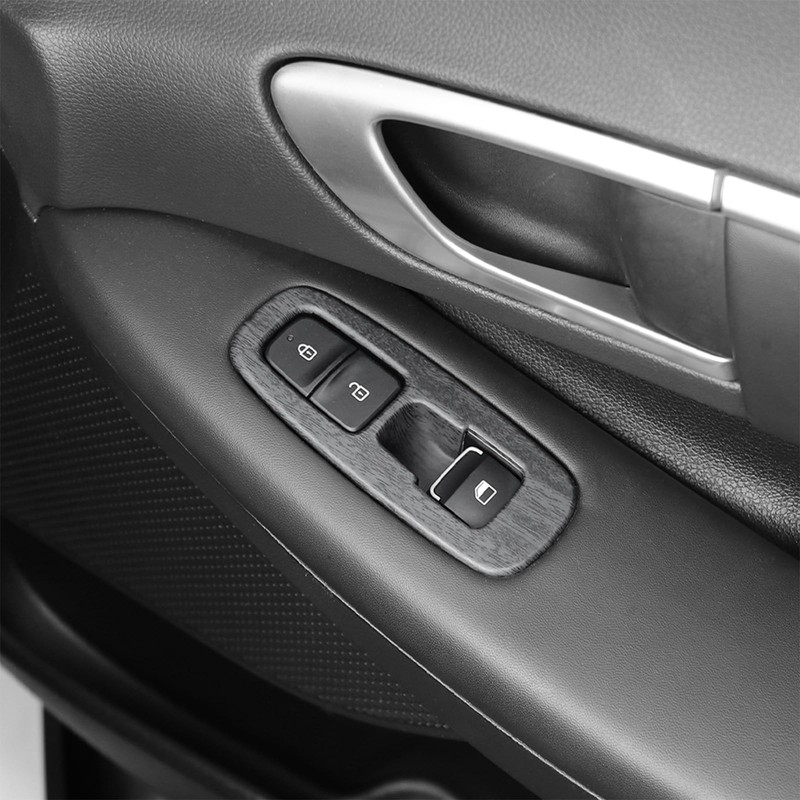 Window Panel Switch Covers Car Side Window Door Lock Switch