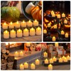 PChero Rechargeable Flameless Candles with Remote Timer & Charging Base,