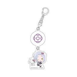 A3! xSanrio characters 23 Snow White East x Charmy Kitty Interlocking Acrylic Key Chain
