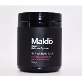 Maldó, Detox Body Scrub Menta Y Romero, Carbon Activado