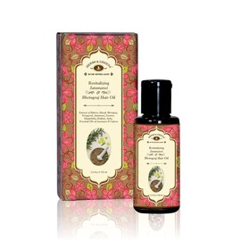 glovy Glovy Revitalising Jatamansi Bhringraj Hair Oil for Hair Fall Control & Dandruff, Fortified with 11 Traditional Ayurvedic Herbs. No Mineral Oil/Artificial Colour/Fragrance